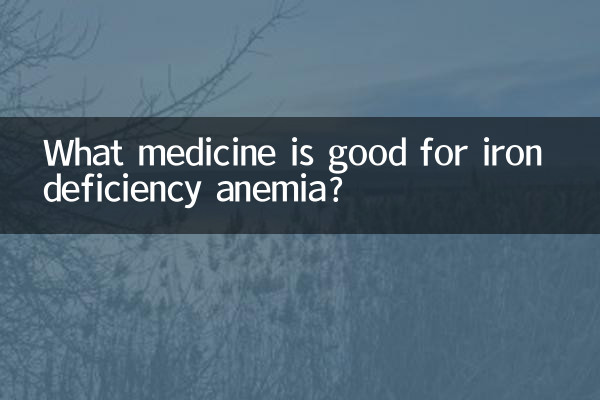 আয়রনের অভাবজনিত রক্তাল্পতার জন্য কোন ওষুধ ভালো?