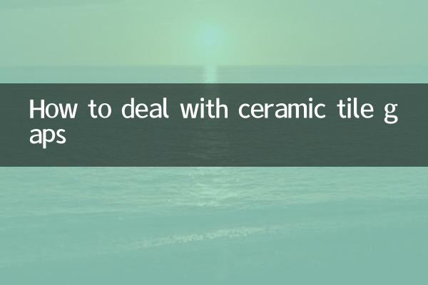 نحوه برخورد با شکاف کاشی و سرامیک