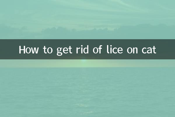 কীভাবে বিড়ালের উকুন থেকে মুক্তি পাবেন