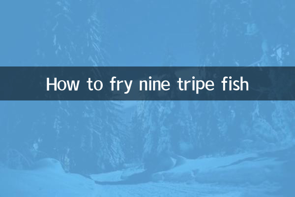 Come friggere nove trippe