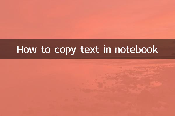 So kopieren Sie Text in ein Notizbuch