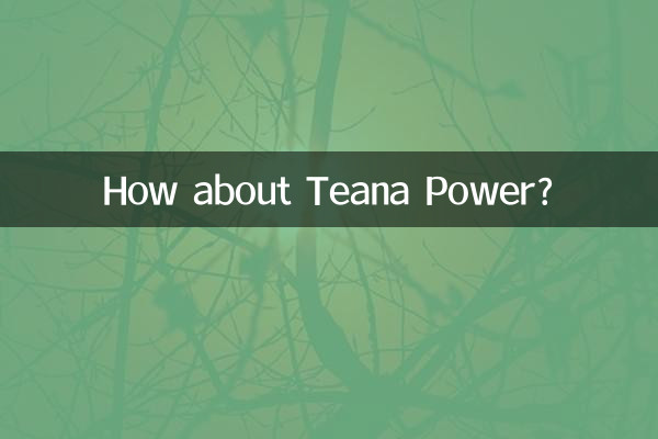টিয়ানা পাওয়ার কেমন আছে?