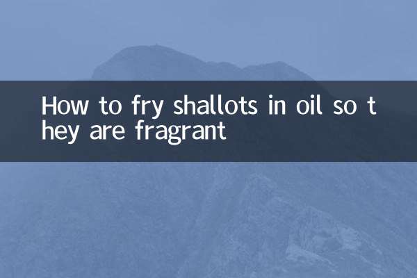 Как жарить лук-шалот в масле, чтобы он был ароматным
