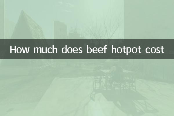 Quanto custa o Hotpot de carne bovina