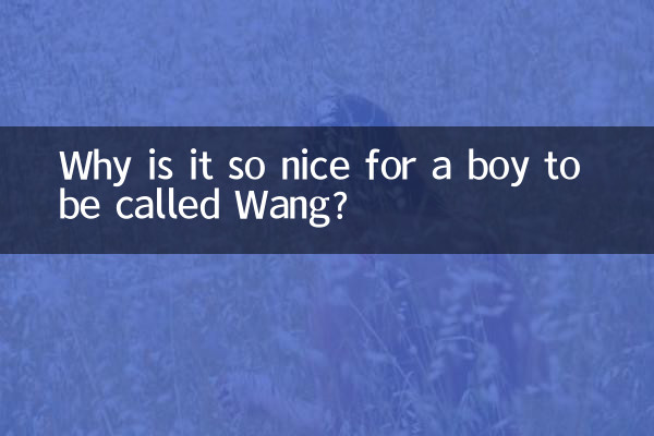 Warum ist es so schön, dass ein Junge Wang heißt?