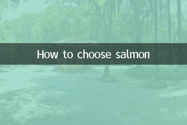 Como escolher salmão