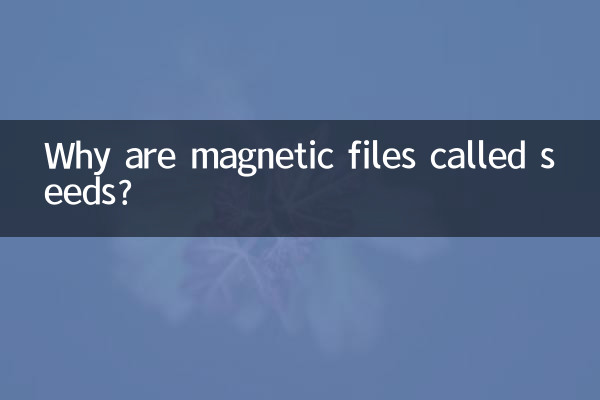 Warum heißen Magnetfeilen Seeds?