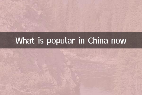 Was derzeit in China beliebt ist