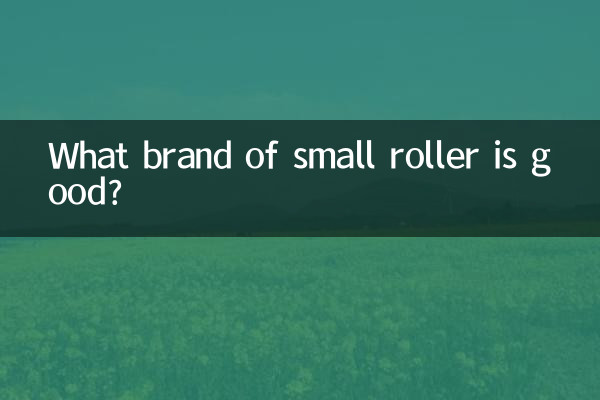 Quelle marque de petit rouleau est la bonne ?