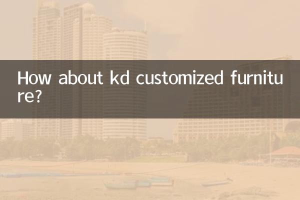 ¿Qué tal los muebles personalizados de kd?