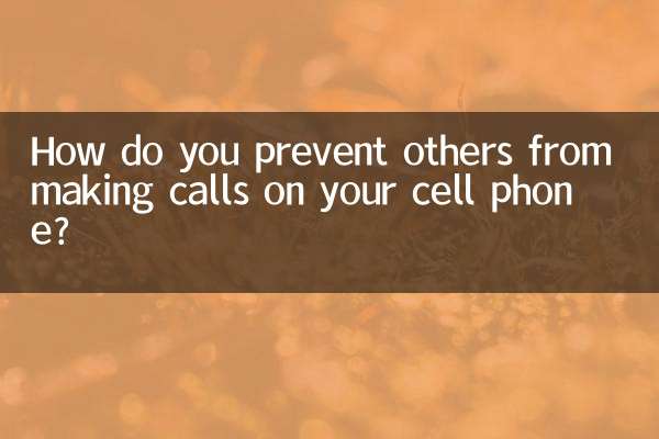 Come impedire ad altri di effettuare chiamate sul tuo cellulare?