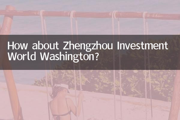 Wie wäre es mit Zhengzhou Investment World Washington?