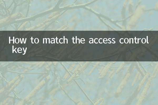 Come abbinare la chiave di controllo accessi