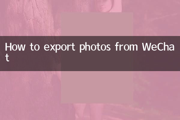 Cómo exportar fotos desde WeChat