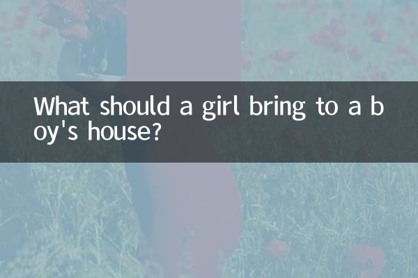 Что девушке принести в дом парня?