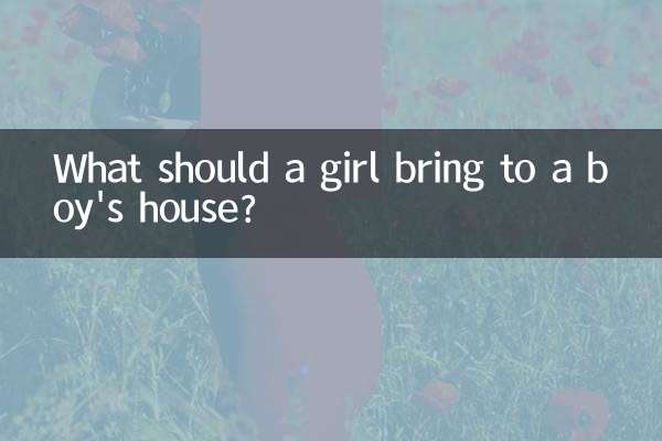 Что девушке принести в дом парня?