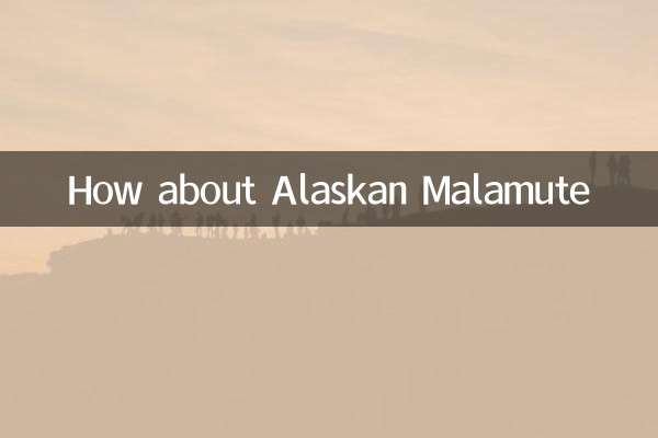 How about Alaskan Malamute