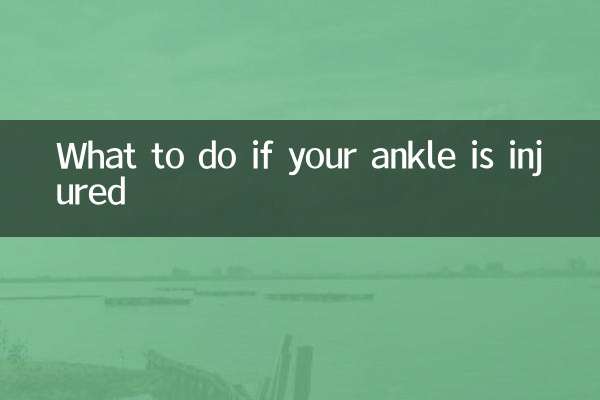 Was tun, wenn Ihr Knöchel verletzt ist?