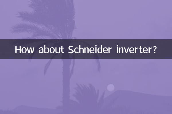 Que tal o inversor Schneider?