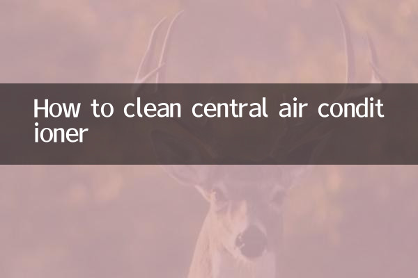 Cómo limpiar el aire acondicionado central