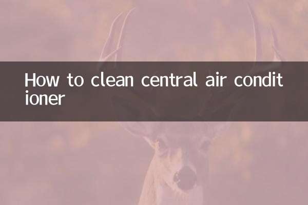 Cómo limpiar el aire acondicionado central