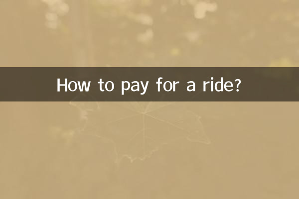 Como pagar uma viagem?