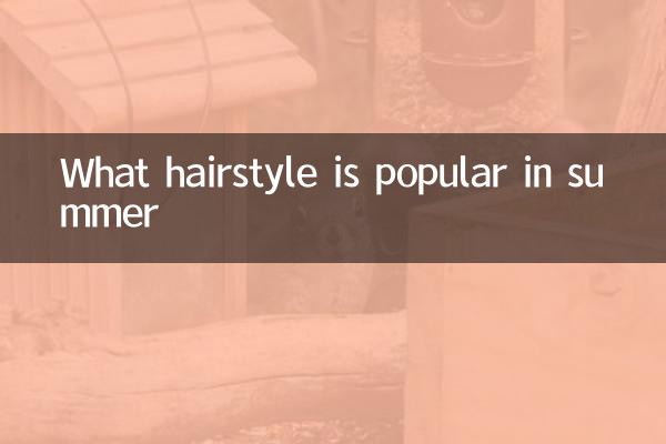 What hairstyle is popular in summer
