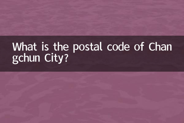 Wie lautet die Postleitzahl der Stadt Changchun?