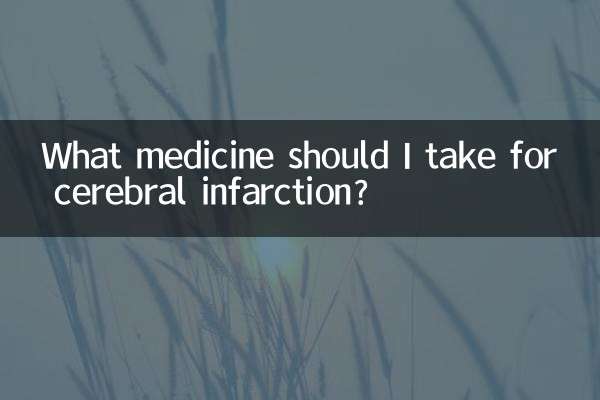 मस्तिष्क रोधगलन के लिए मुझे कौन सी दवा लेनी चाहिए?