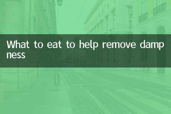 O que comer para ajudar a remover a umidade