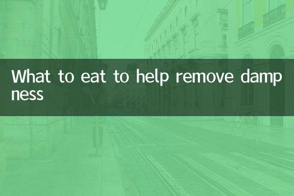 O que comer para ajudar a remover a umidade