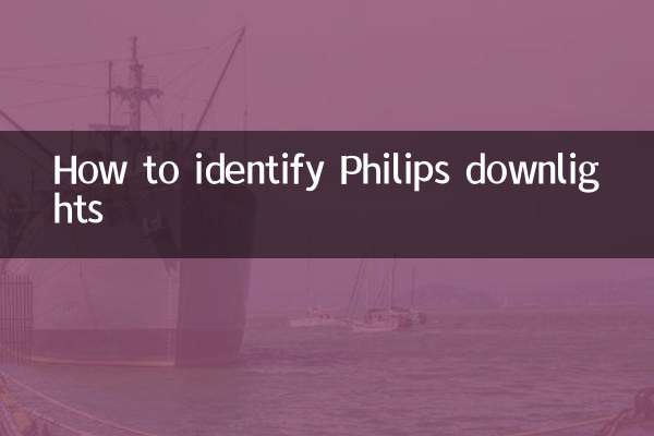 Come identificare i downlight Philips