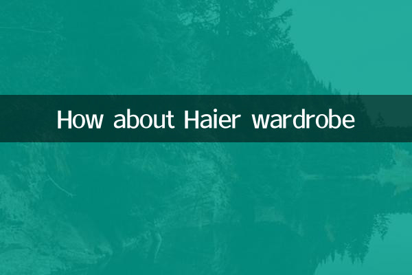 Wie wäre es mit Haier -Garderobe