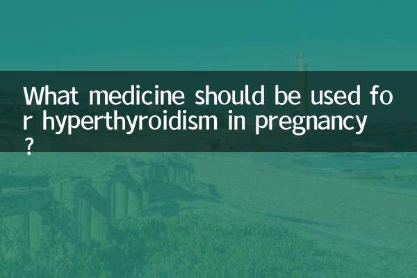 Quel médicament faut-il utiliser en cas d'hyperthyroïdie pendant la grossesse ?