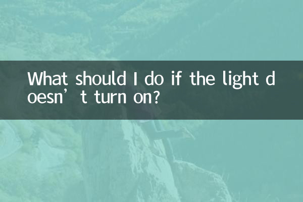 Was soll ich tun, wenn das Licht nicht angeht?