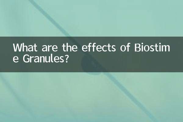 Welche Wirkung hat Biostime-Granulat?