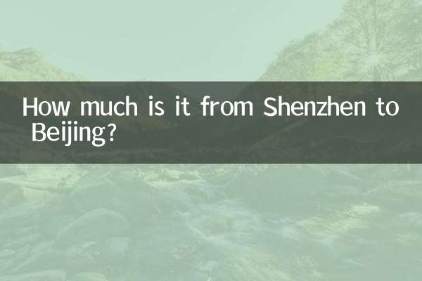 Wie viel kostet es von Shenzhen nach Peking?
