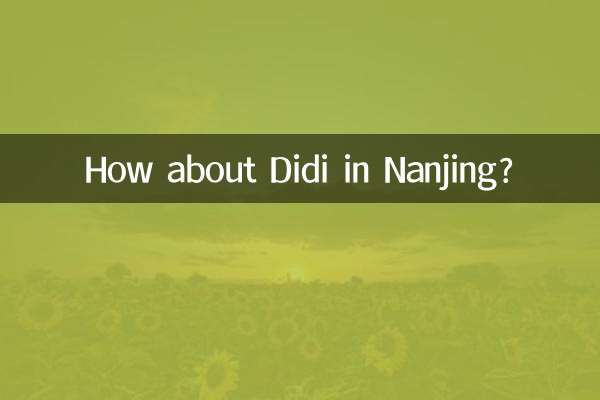 دیدی در نانجینگ چطور؟