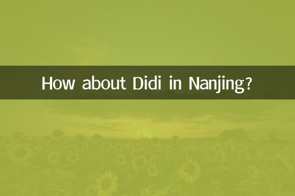 ماذا عن ديدي في نانجينغ؟