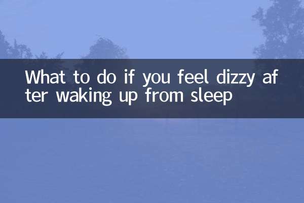 Qué hacer si te sientes mareado después de despertarte del sueño