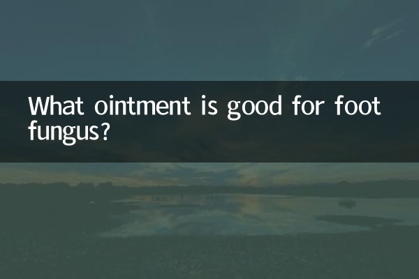 Welche Salbe ist gut gegen Fußpilz?