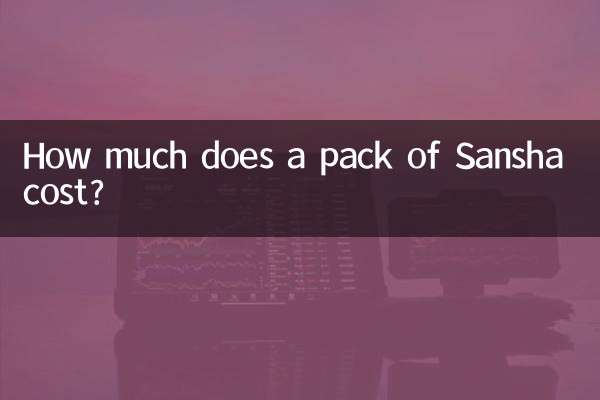 Combien coûte un pack de Sansha ?