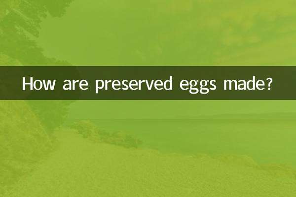 تخم مرغ های نگهداری شده چگونه ساخته می شوند؟