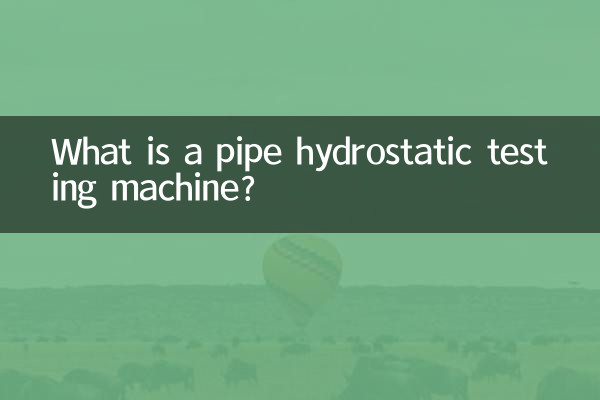 Cos'è una macchina per prove idrostatiche sui tubi?