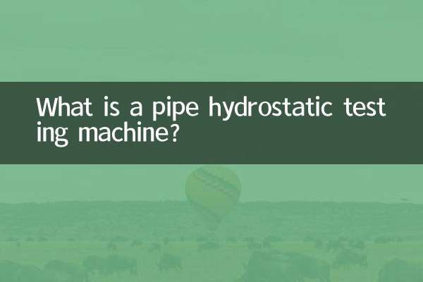 Cos'è una macchina per prove idrostatiche sui tubi?