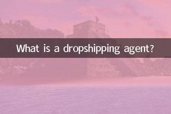 Qu'est-ce qu'un agent dropshipping ?