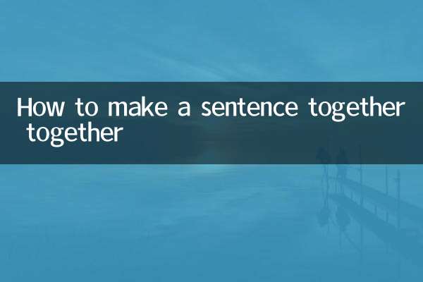 Wie man gemeinsam einen Satz bildet