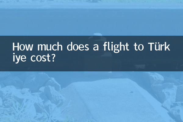 ¿Cuánto cuesta un vuelo a Turquía?