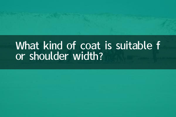 Welcher Mantel ist schulterbreit geeignet?