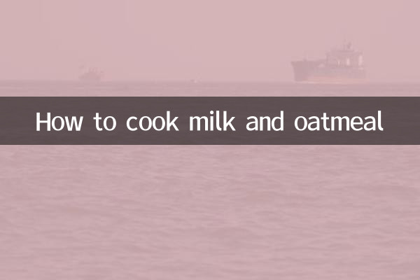 طرز پخت شیر و بلغور جو دوسر